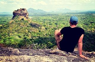 sri lanka, sigiriya, lion rock, asia, young traveller