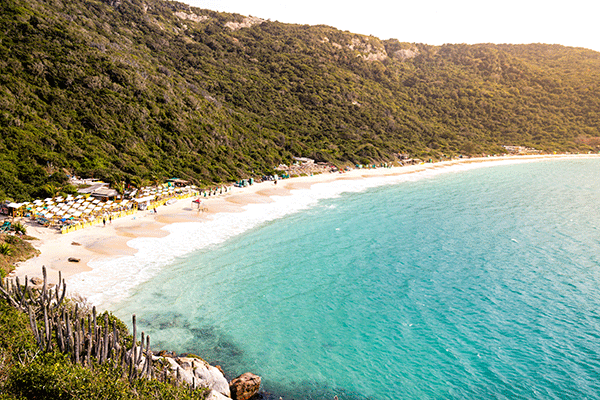 hidden best secluded beach in brazil