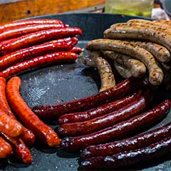 sausage food to eat in Prague