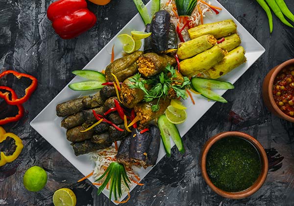 stuffed vegetables mashi egyptian mezze