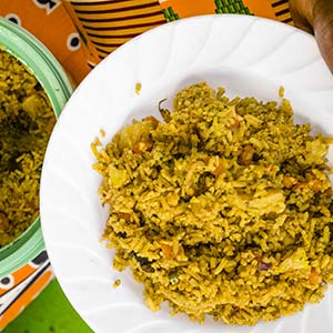 pilau traditional dish in Kenya