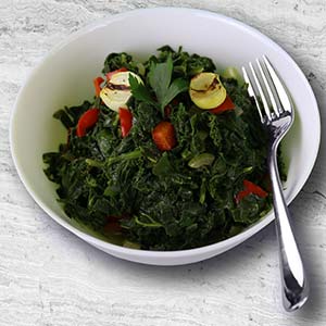 popular side dish to eat in kenya made from spinach sukuma wiki