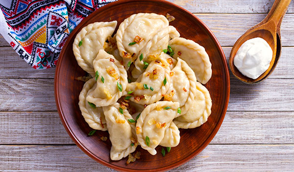 pierogi are a popular food in poland