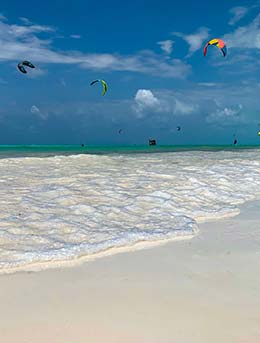 kite surfing in zanzibar for zanzibar beach and watersports festival