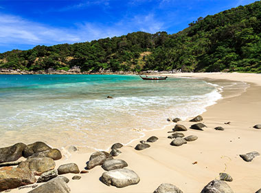 Visit the beautiful Freedom Beach in Thailand