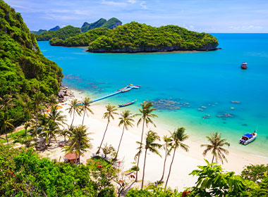 for the best beaches in Thailand visit the island of Koh Samui