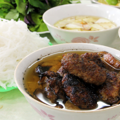 Bun cha pork patties