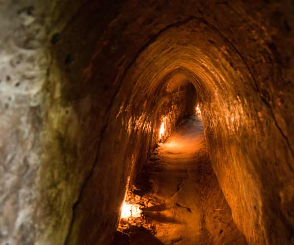 experience the jungle of vietnam and learn about the historic moment in world war two and how the vietnamese would use the cu chi tunnels during the war