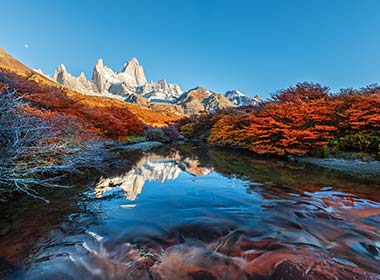 Parque Nacional Los Glaciares outside el chalten patagonia argentina