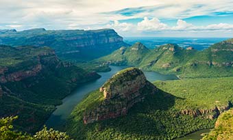 Blyde river canyon in South Africa