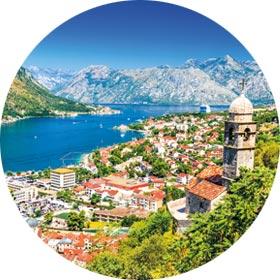 Enjoying views in Kotor, Montenegro, europe - destination solo adventure tours europe