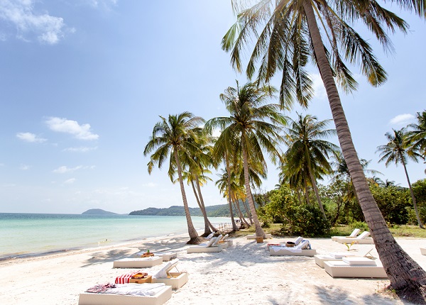 Beach on Phu Quoc island, Vietnam, Asia