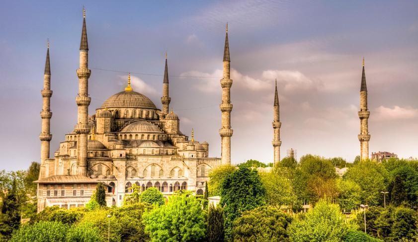 The Blue Mosque in Istanbul, Turkey