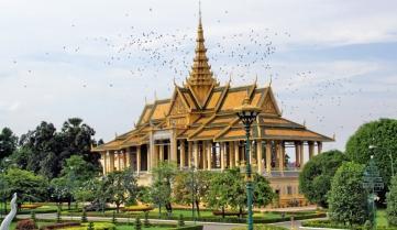 The Royal Palace in Phnom Penh, Cambodia