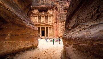 Ancient temple in Petra