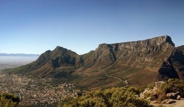 Table Mountain in cape Town, South Africa